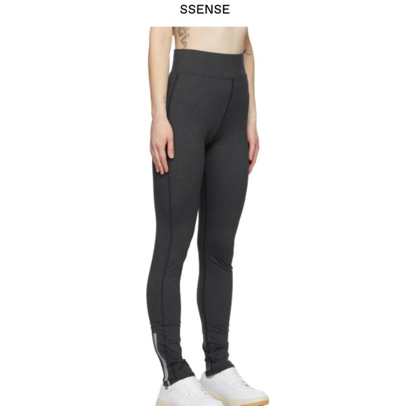 ACNE STUDIOS Grey Running Leggings BLACK - Picture 3 of 11